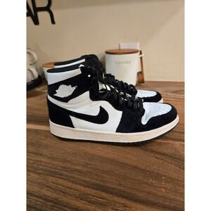 Nike Air Jordan 1 High OG Black White Men's Basketball Shoes CD0461 007 Size 8